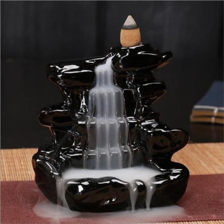 CRAFTAM Polyresin Smoke Backflow Fountain